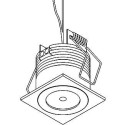 PSM Lighting Felix W1374 Inbouwspot