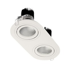 PSM Lighting Ø100 Luxor Xtm.1300.10052.S1 Inbouwspot