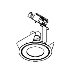 PSM Lighting Ø80 Convertible Pico50.Es50Ln Recessed Spot