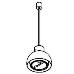 PSM Lighting Olivia 1817.B1 Suspension Lamp