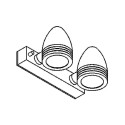 PSM Lighting Cuba W1321.220 Wandlamp