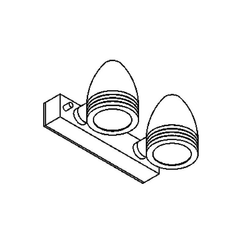PSM Lighting Cuba W1321.220 Wandlamp