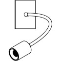 PSM Lighting Flex Little 1093.300 Wandlamp