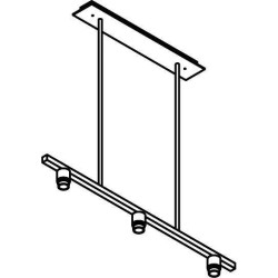 PSM Lighting Maestro For Shade 5015.3 Suspension Lamp