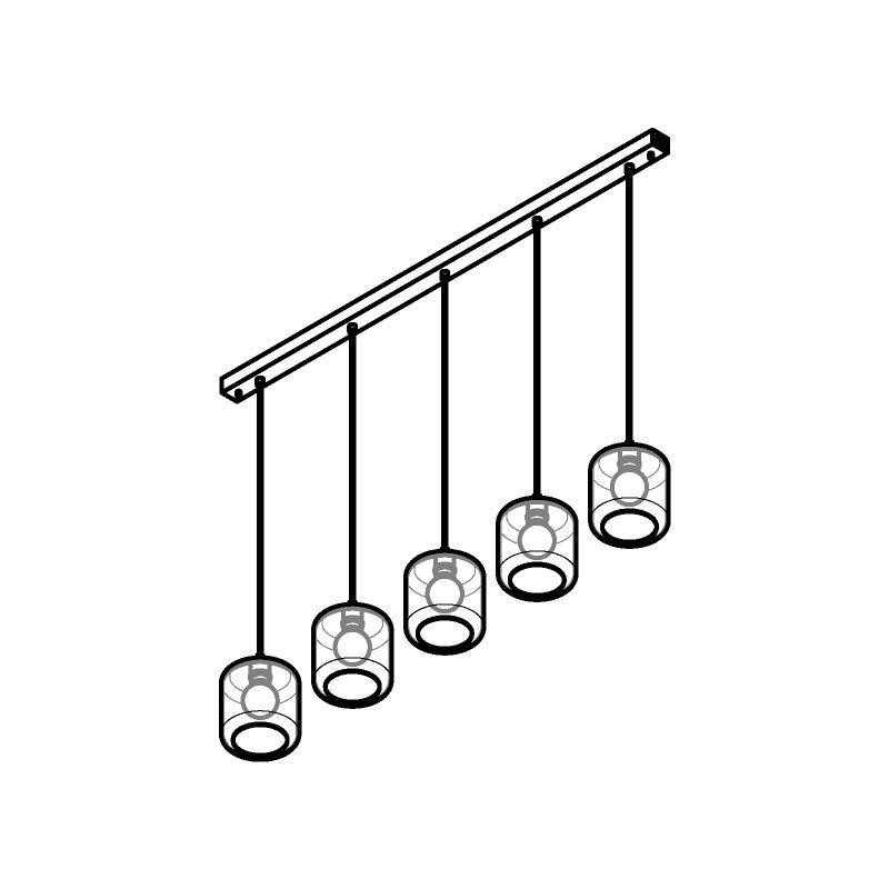 PSM Lighting Manon 5130.5N Hanglamp