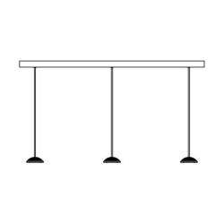 PSM Lighting Naomi - Radar 1826X3 Suspension Lamp