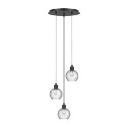 PSM Lighting Noella 4587.V.E27.SH.TR.1M Hanglamp