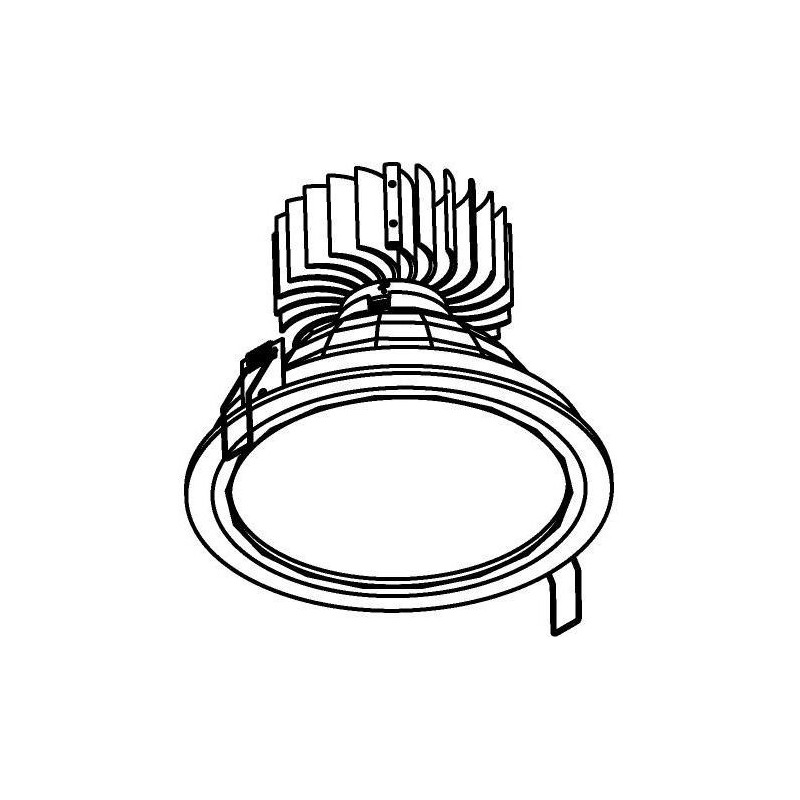 PSM Lighting Koza X - Inca Xtm 1767.2000.Ip20.Pl Inbouwspot