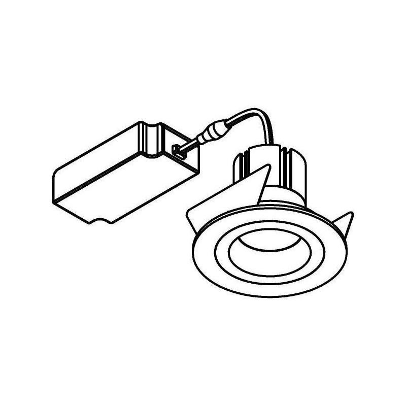 PSM Lighting Nova 666.10017 Inbouwspot