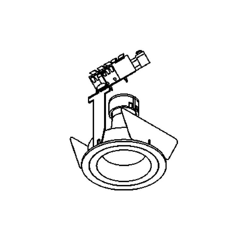 PSM Lighting Ø70 Yoko.Es50 Inbouwspot