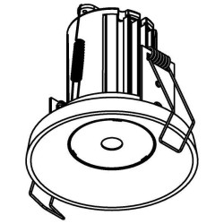 PSM Lighting Odile 2941.Dc.250Ma.S1 Recessed Spot
