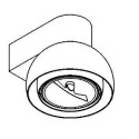 PSM Lighting Olivia 1819.Down Wandlamp