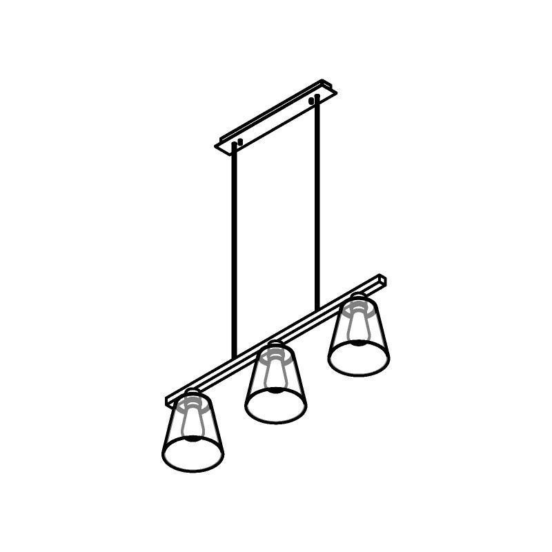 PSM Lighting Shake 5584.E27 Hanglamp
