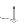 PSM Lighting Vogue 999A.400 Table Lamp