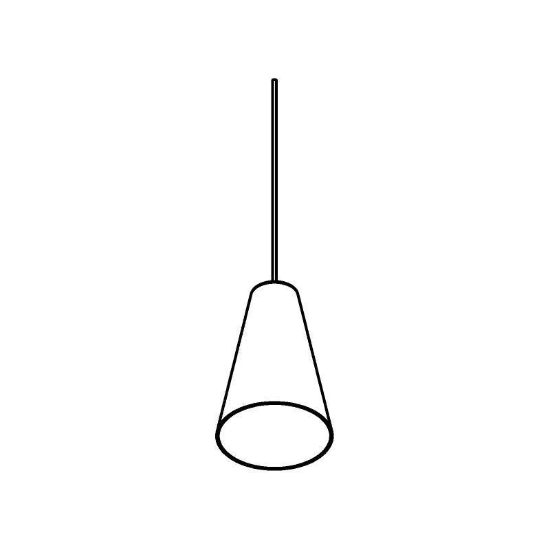 PSM Lighting Iconic 4611.G.E27.BZ.53 Hanglamp