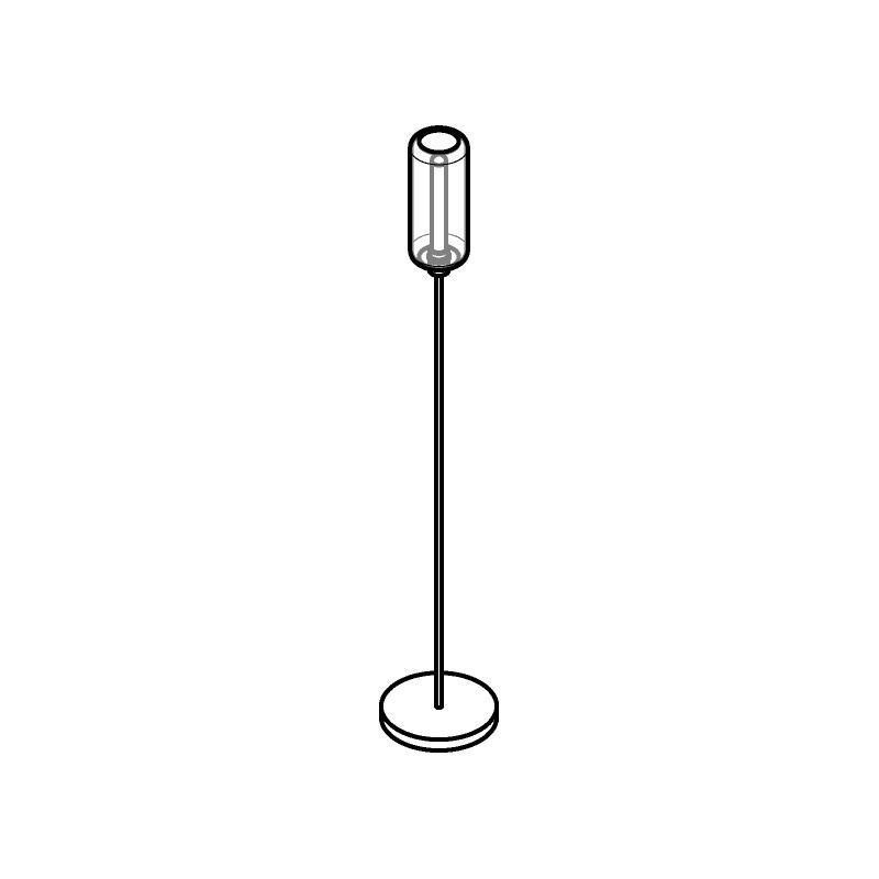 PSM Lighting Manon 1591.P.E27 Staanlamp