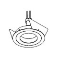 PSM Lighting Ø80 Convertible Picodown50 Inbouwspot