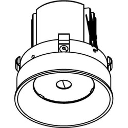 PSM Lighting Equal Click System E-Clickanna.Dc Recessed Spot