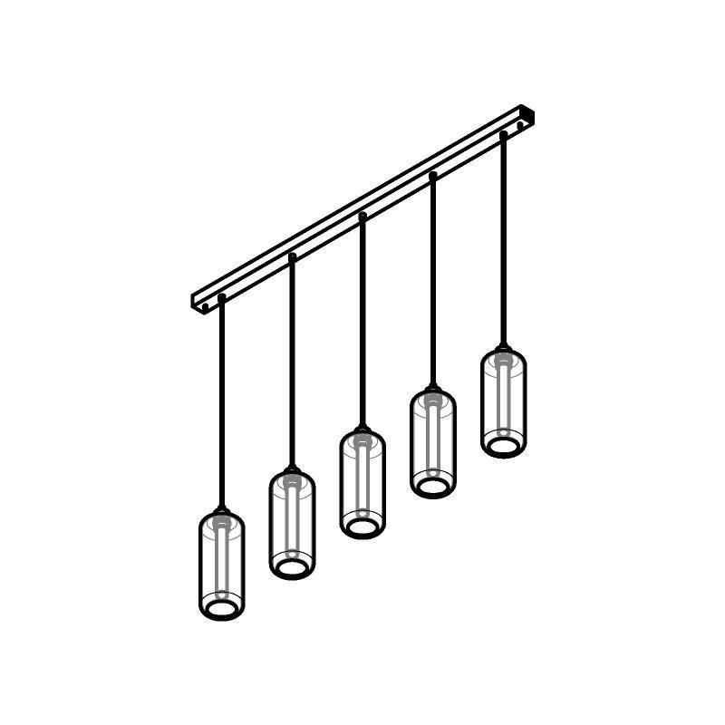 PSM Lighting Manon 5132.5P Hanglamp