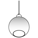 PSM Lighting Moby Sh 4951.B.E27.Sh Hanglamp