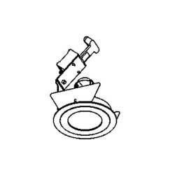 PSM Lighting Ø80 Convertible Aria Recessed Spot