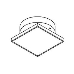 PSM Lighting Square Click System Casrigamicro Recessed Spot