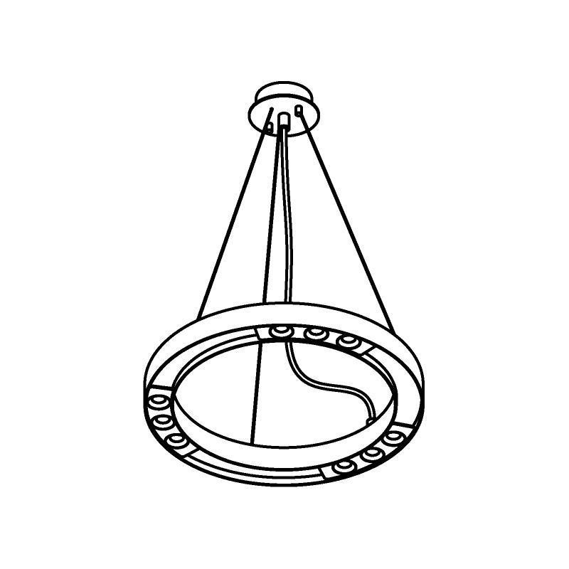 PSM Lighting Hula Hoop 2112 Hanglamp