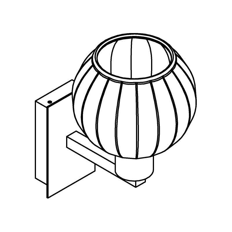 PSM Lighting Noella 4591.V.SH Wandlamp