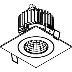 PSM Lighting City 888.10012 Recessed Spot