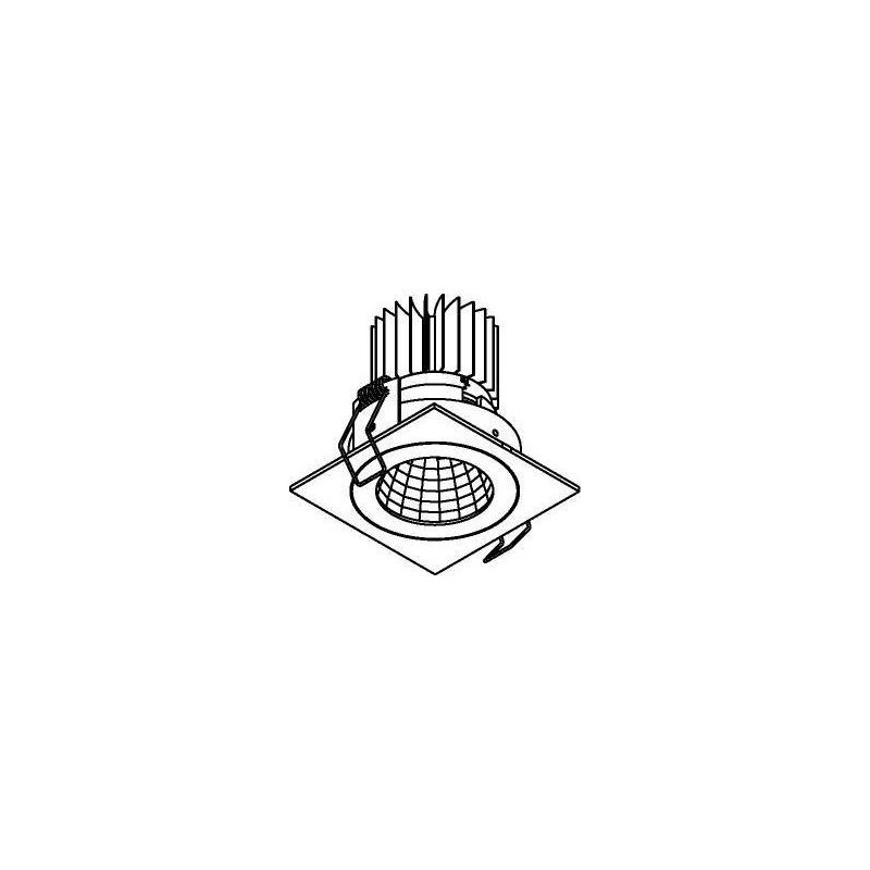PSM Lighting Ø70 Luxor Xtm.1300.10025.S1 Inbouwspot