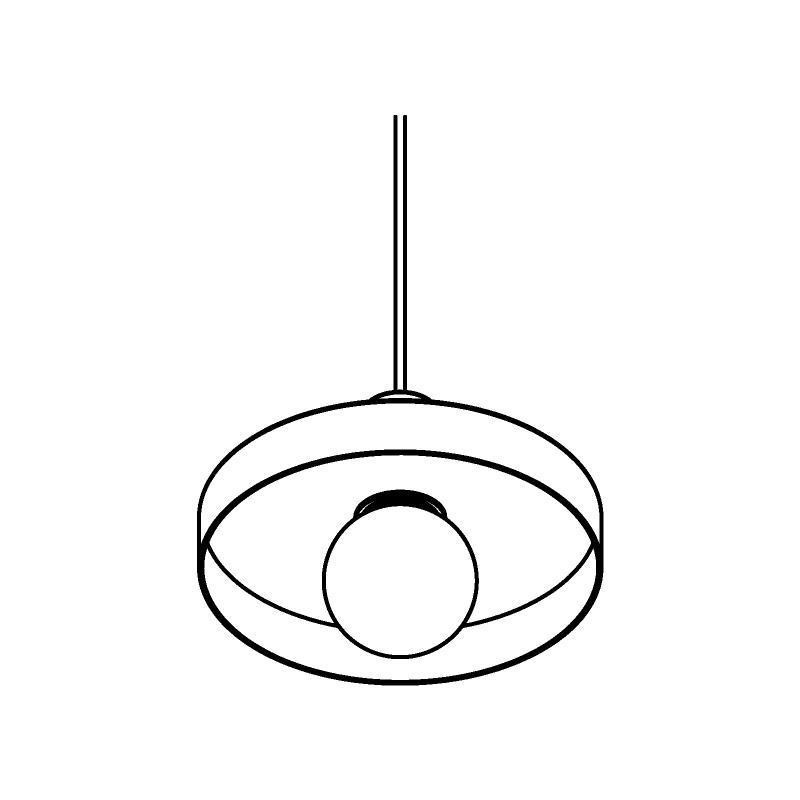 PSM Lighting Skivve 4991.E27 Hanglamp