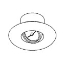 PSM Lighting Quorum 1480.14 Inbouwspot