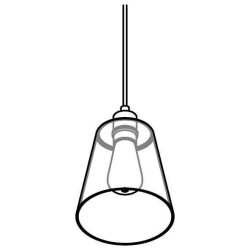 PSM Lighting Shake 5557.E27 Suspension Lamp