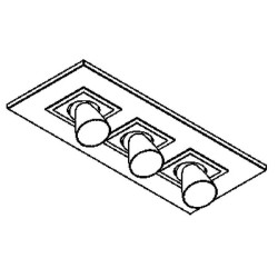 PSM Lighting Zoomclick 618.Es50.45  Ceiling Lamp