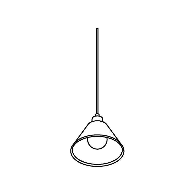 PSM Lighting Iconic 4600.J.E27.SH.BZ.53 Hanglamp