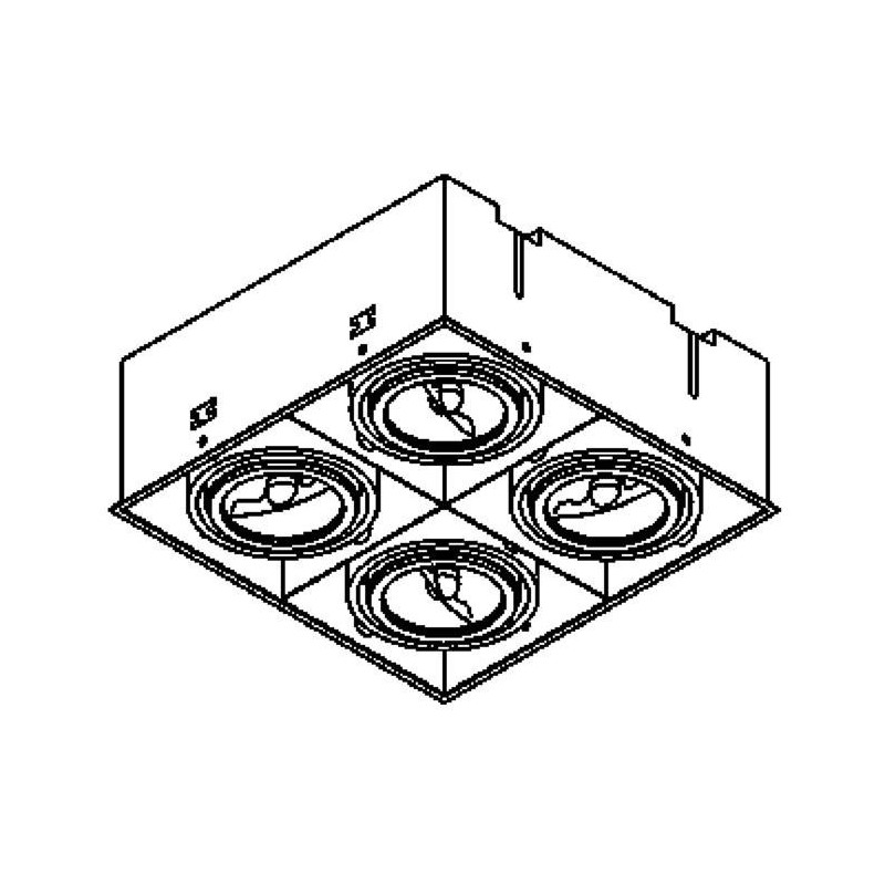 PSM Lighting Spinner X 1859 Inbouwspot