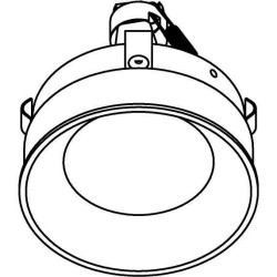 PSM Lighting Equal Click System E-Clickaqua.Dicro Recessed Spot