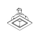 PSM Lighting Square Click System Castomba.Dicro Inbouwspot