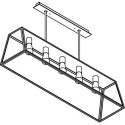 PSM Lighting Tavolo 5105.5 Hanglamp