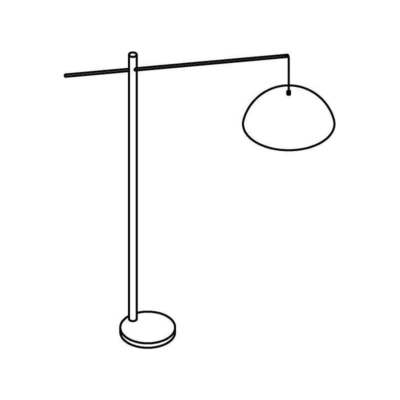 PSM Lighting Hangover 1598 Staanlamp
