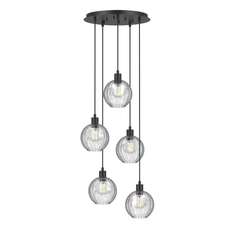 PSM Lighting Noella 4578.U.E27.SH.TR.1M Hanglamp