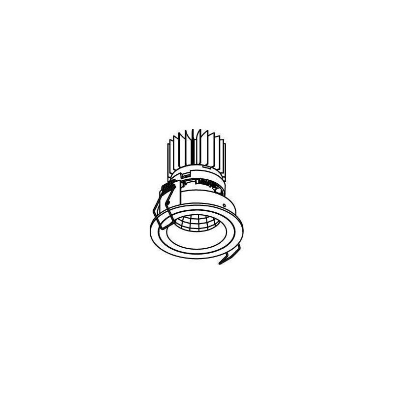 PSM Lighting Ø70 Luxor Xtm.1300.10028.S1 Inbouwspot