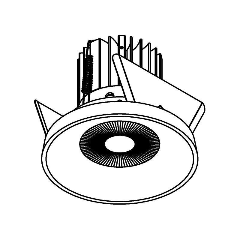 PSM Lighting Odile 2941.Zxo.S2 Inbouwspot