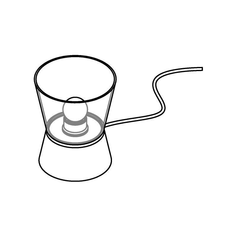 PSM Lighting Shake 5560.E27 Tafellamp