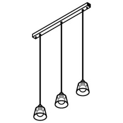 PSM Lighting Shake 5576.E27 Suspension Lamp