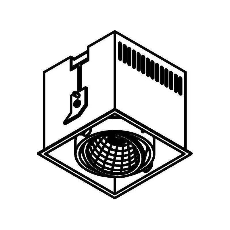 PSM Lighting Spinner Xtm 1971.Ip20 Inbouwspot