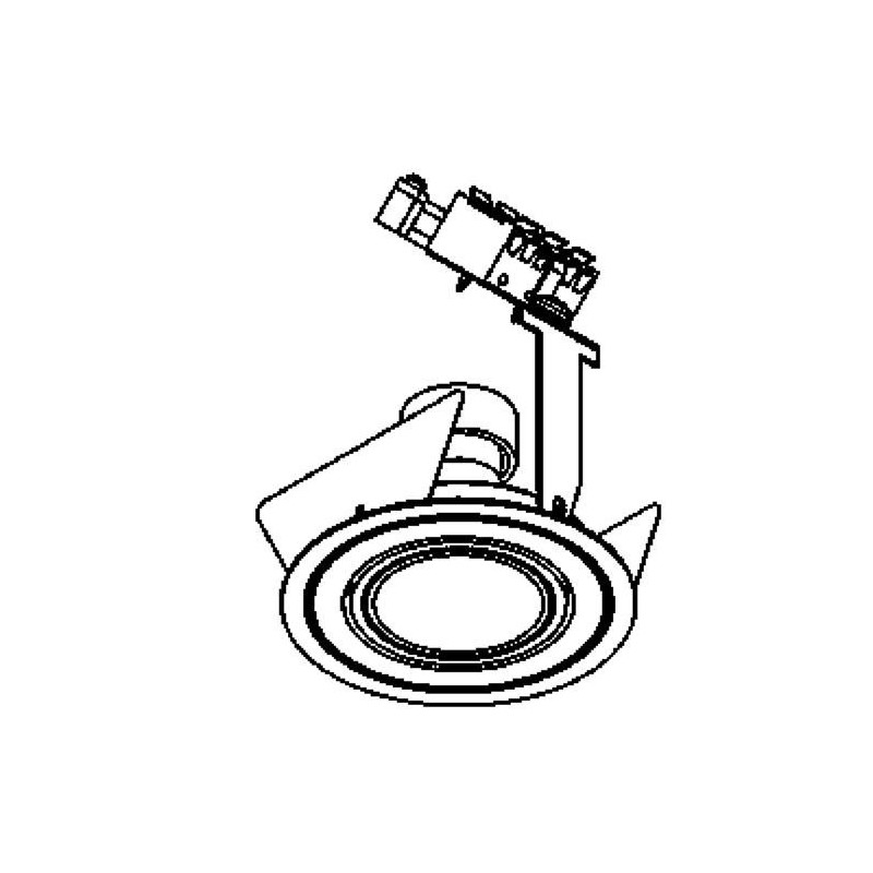 PSM Lighting Ø80 Convertible Diva50.Es50.Ln Inbouwspot