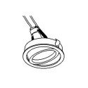 PSM Lighting Ø80 Convertible System Casdivac Inbouwspot