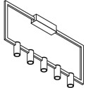 PSM Lighting Thindr 1745.Cen.5 Plafondlamp