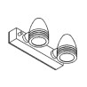 PSM Lighting Cuba W1317.220 Wall Lamp